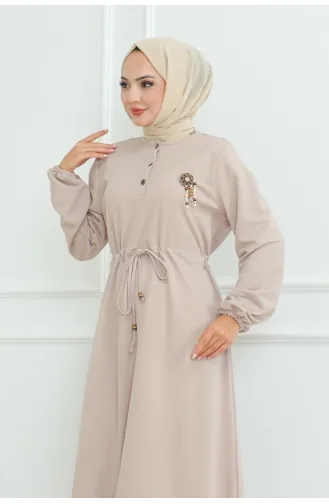 Mine Lace Dress 2089-07 Mink 2089-07