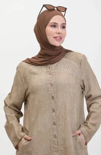 تونيك سادة 0507-05 بيج فاتح 0507-05