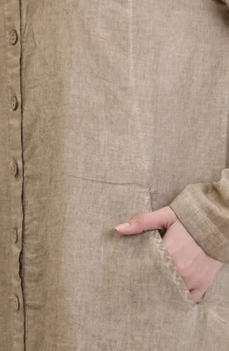 تونيك سادة 0507-05 بيج فاتح 0507-05