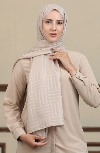 شال جاكار 90170-08 بيج 90170-08