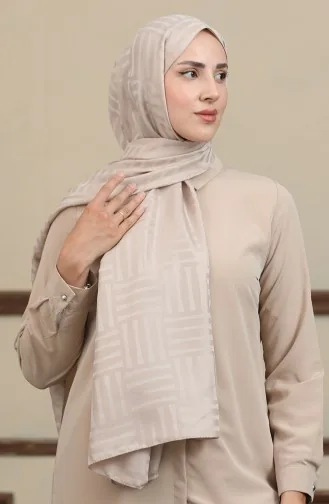 شال جاكار 90170-08 بيج 90170-08