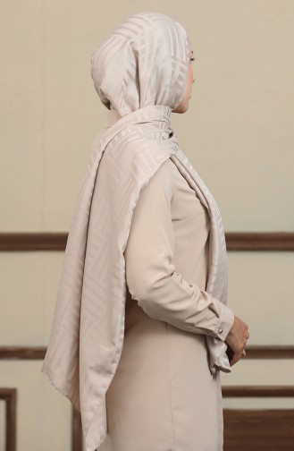 شال جاكار 90170-08 بيج 90170-08