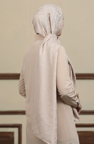 شال جاكار 90171-08 بيج 90171-08