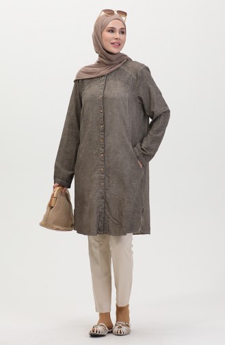 تونيك سادة 0507-04 بيج 0507-04