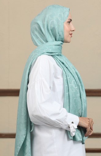 شال جاكار 90171-06 أخضر مينت 90171-06