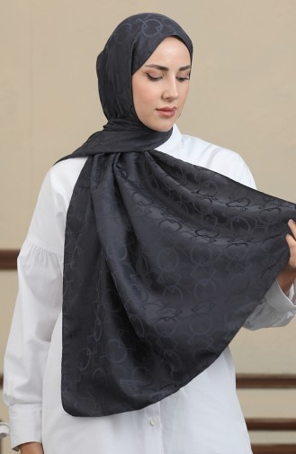 Jacquard Shawl 90171-02 Smoke 90171-02