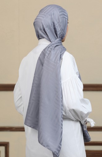 Châle Jacquard 90170-03 Gris 90170-03