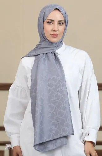 Jacquard Shawl 90171-13 Gray 90171-13