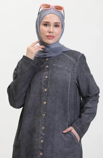Authentische Tunika 0507-01 Grau 0507-01