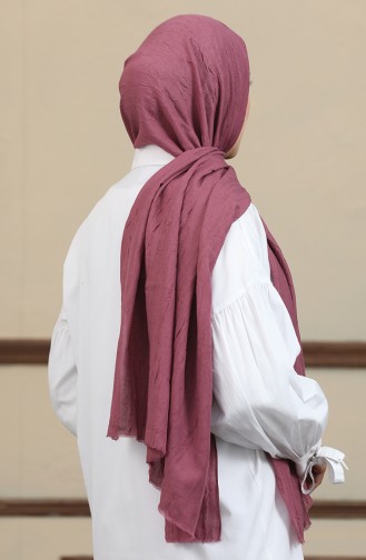 Bamboo Kraş Shawl 90173-08 Dusty Rose 90173-08
