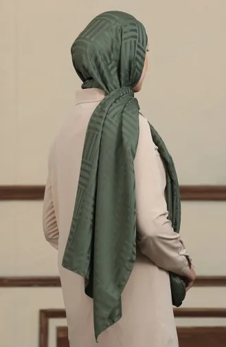 Châle Jacquard 90170-04 Khaki 90170-04