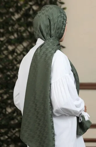 Jakarlı Şal 90172-05 Haki