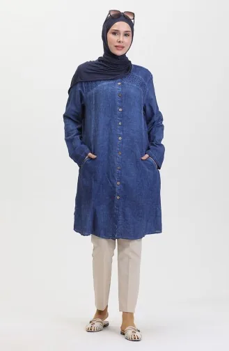 تونيك سادة 0507-03 انديجو 0507-03