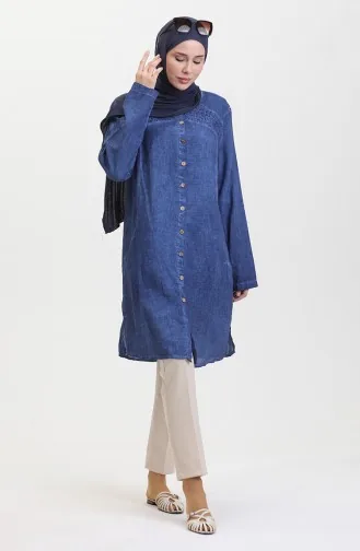 تونيك سادة 0507-03 انديجو 0507-03