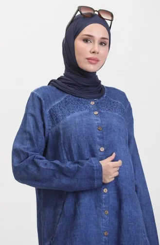 تونيك سادة 0507-03 انديجو 0507-03