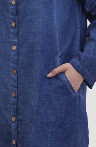 تونيك سادة 0507-03 انديجو 0507-03