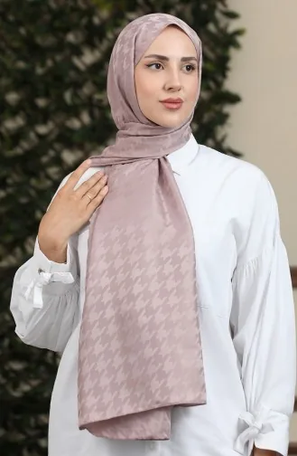 Châle Jacquard 90172-06 Rose Poudré Foncé 90172-06