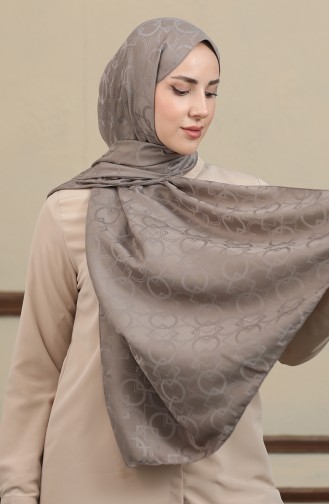 Jacquardsjaal 90171-05 Donkermink 90171-05