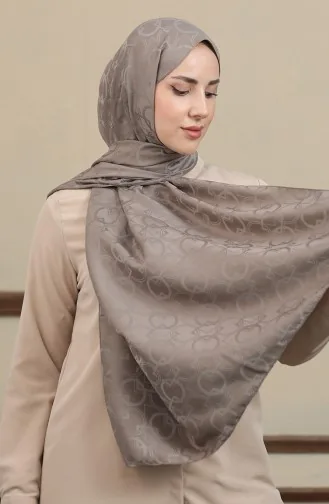 Jacquard Shawl 90171-05 Dark Mink 90171-05