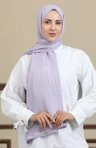 Jacquardsjaal 90170-05 Lila 90170-05