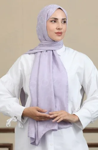 شال جاكار 90171-16 بنفسجي فاتح 90171-16