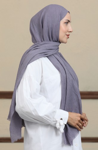 شال بامبو كراش 90173-03 بنفسجي فاتح 90173-03
