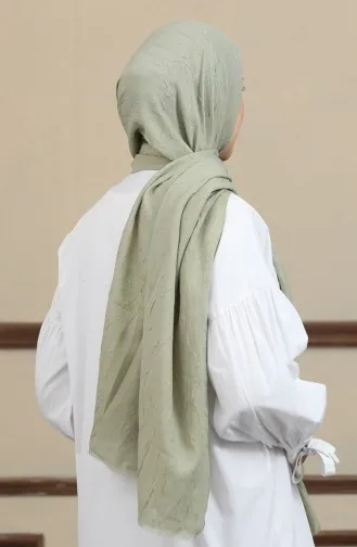 Kraş Châle Bambou 90173-16 Vert Nefti 90173-16