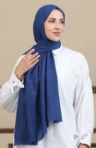 شال بامبو كراش 90173-11 أزرق غامق 90173-11