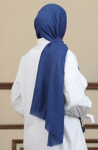 شال بامبو كراش 90173-11 أزرق غامق 90173-11