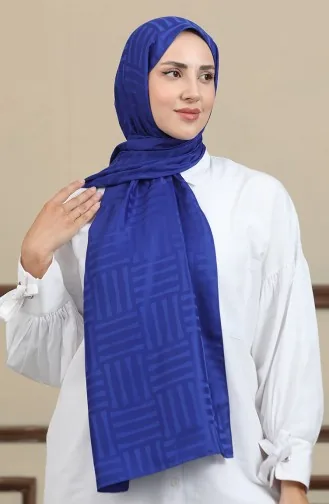 شال جاكار 90170-06 أزرق ملكي 90170-06