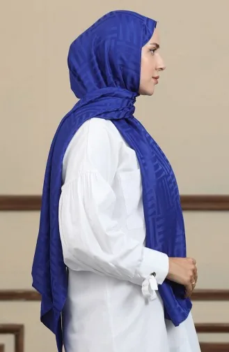 شال جاكار 90170-06 أزرق ملكي 90170-06