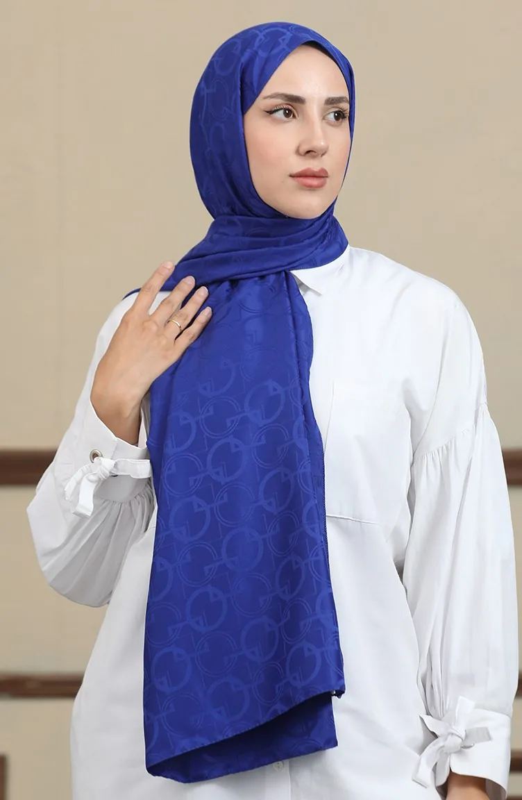 Jacquard Shawl 90171-03 Saxe 90171-03