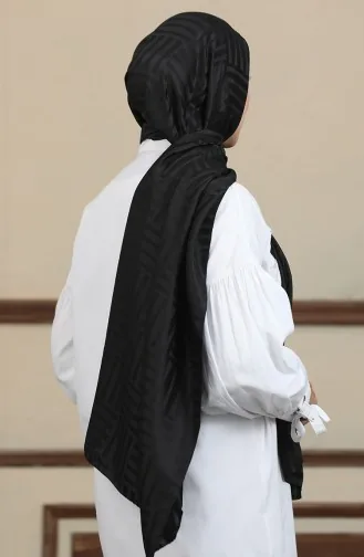 شال جاكار 90170-01 أسود 90170-01