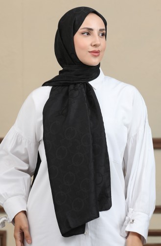 Jacquard Shawl 90171-01 Black 90171-01
