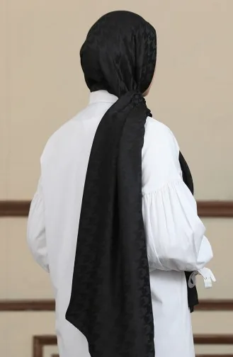 Jacquard Shawl 90172-01 Black 90172-01
