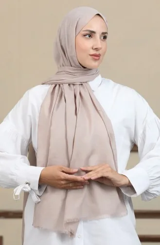 شال قطن جاكار 2071-05 لون حجري 2071-05