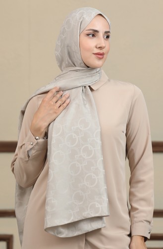 Jacquard Shawl 90171-09 Mink 90171-09