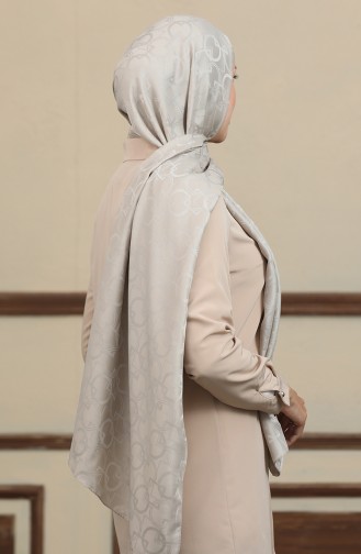 Jacquard Shawl 90171-09 Mink 90171-09