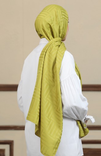 Jacquard-Schal 90170-11 Ölgrün 90170-11