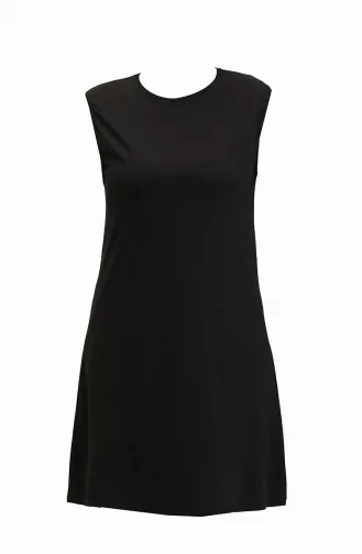 Viscose Zero Sleeve Underwear 0117-01 Black 0117-01