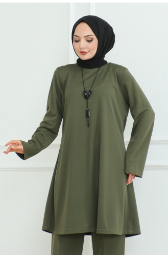 Übergroßer Doppelanzug 0093-02 Khaki 0093-02