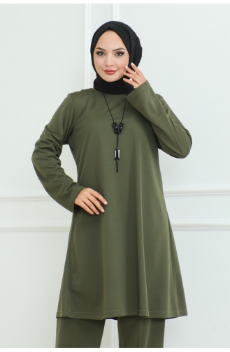 Übergroßer Doppelanzug 0093-02 Khaki 0093-02