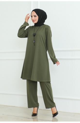 Übergroßer Doppelanzug 0093-02 Khaki 0093-02