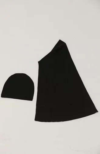 Hijab-badpak 24302-01 Zwart 24302-01