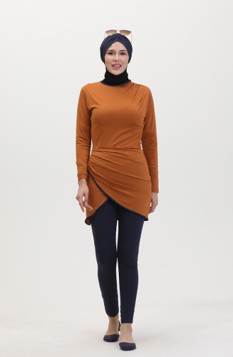 Hijab-Badeanzug 24618-01 Hellbraun 24618-01