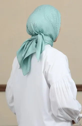 Echarpe Jacquard 90167-05 Vert 90167-05