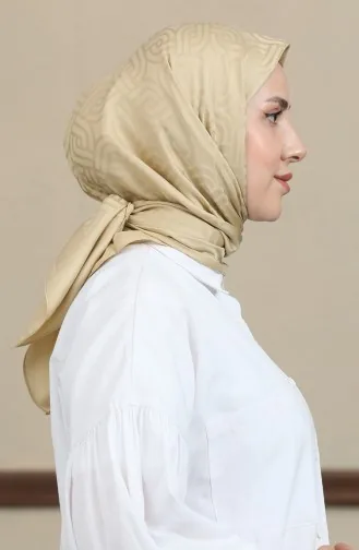 Jacquard Scarf 90167-02 Gold 90167-02
