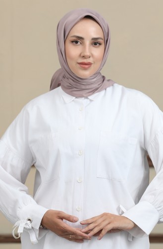 Jakarlı Eşarp 90169-09 Koyu Gül Kurusu
