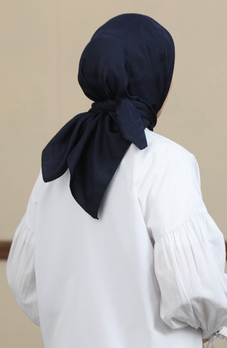 Jacquard Scarf 90169-05 Navy Blue 90169-05