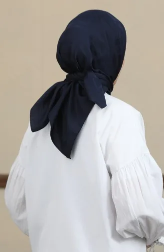 Jacquard Scarf 90169-05 Navy Blue 90169-05